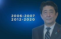 Antigo PM japonês, Shinzo Abe