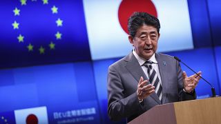 European leaders expressed their deep sadness and shock over the "heinous" murder of Shinzo Abe.