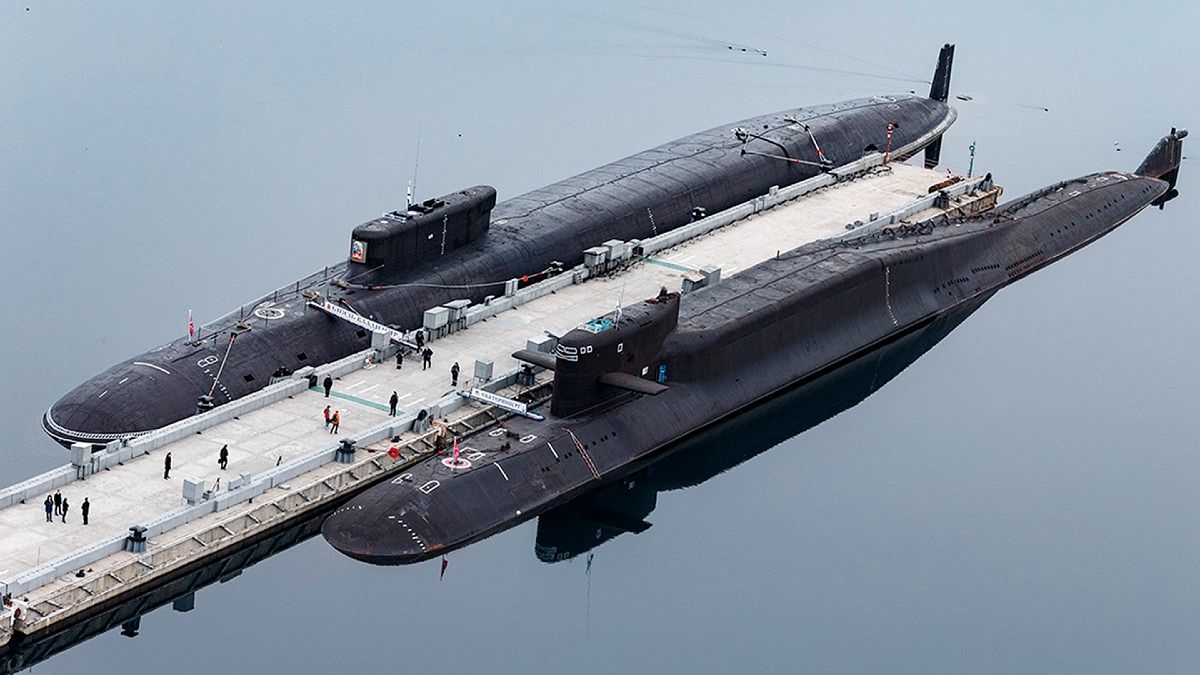 تصویری از زیردریایی ارتش روسیه