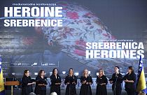 Выступление хора на международная конференции "Героини Сребреницы", Поточари, 10 июля 2022 г.