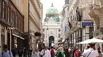 Calles de Viena, la ciudad reconocida como la más habitable del mundo.