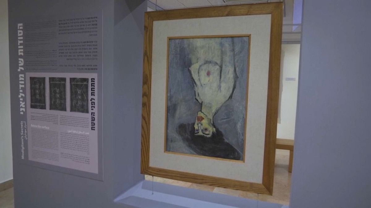Modigliani Kalapos akt című festménye