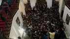 Police fire tear gas as thousands mob Sri Lanka PM's office