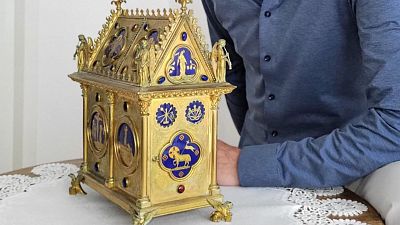 Dutch art sleuth Arthur Brand has recovered one of the most sacred relics in the Catholic church.