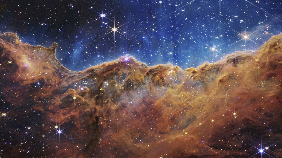 صورة لسديم كارينا التقطت بواسطة التلسكوب جيمس ويب نشرتها وكالة ناسا 12/07/2022
