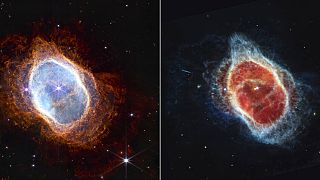 Der Südliche Ringnebel, aufgenommen vom James Webb Teleskop