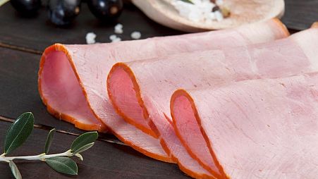 Nitrite salts are a type of additive widely used in cured meats to extend the shelf life of processed meats and give boiled ham its pink colour.