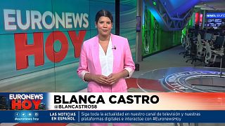 Blanca Castro presenta este miércoles 13 de julio Euronews Hoy. 