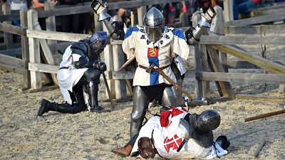 Would you dare to try out this extremely violent medieval combat sport?