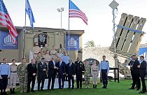 Zur Begrüßung wurde Biden noch am Flughafen Israels hochmoderne Raketenabwehr präsentiert.