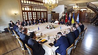 Az ukrán gabonaexportról tárgyalnak a delegációk Isztambulban