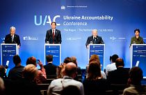 Conferência internacional sobre responsabilização dos crimes de guerra cometidos durante a guerra na Ucrânia decorreu em Haia