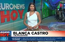 Blanca Castro presenta este jueves 14 de julio Euronews Hoy.