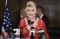 Ivana Trump at the Plaza Hotel on June 13, 2018, in New York. Donald Trump's first wife has died in New York City, the former president announced on social media on Thursday.