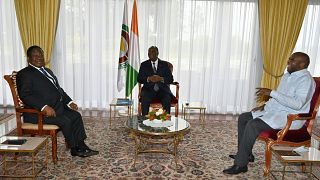 Ivory Coast president meets with ex-leaders to foster national unity