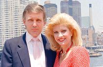Donald Trump and his wife Ivana