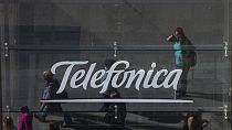 Le sigle du géant des télécoms espagnols, Telefonica