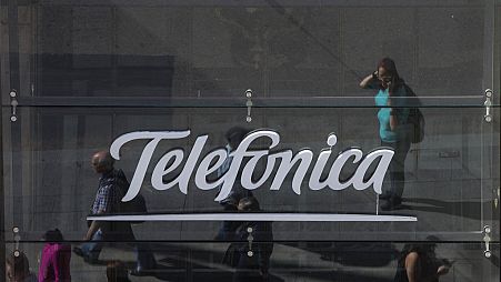 Le sigle du géant des télécoms espagnols, Telefonica