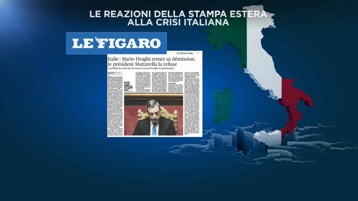 La crisi italiana vista dalla stampa estera