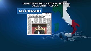 La crisi italiana vista dalla stampa estera