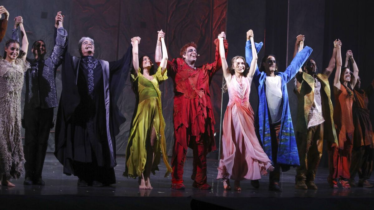 Der Cast bei der Premiere am 14. Juli im Lincoln Center in New York