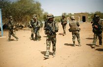 جنود فرنسيون في مدينة جاو شمال مالي.