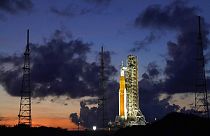 Ο πύραυλος της NASA Artemis στο Κέιπ Κανάβεραλ
