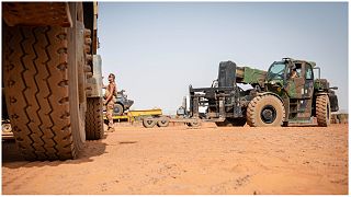 ناقلة عسكرية في مالي