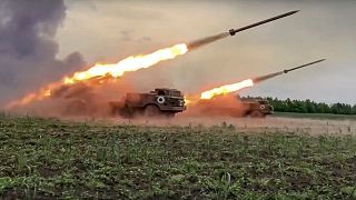 راکت اندازهای چندگانه اورگان روسیه در جنگ اوکراین