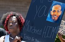 Διαμαρτυρία για το θάνατο του άοπλου Τζέιλαντ Γουόκερ από αστυνομικούς