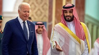 Biden, Suudi Arabistan Kralı Selman ile Veliaht Prens Muhammed ile görüştü