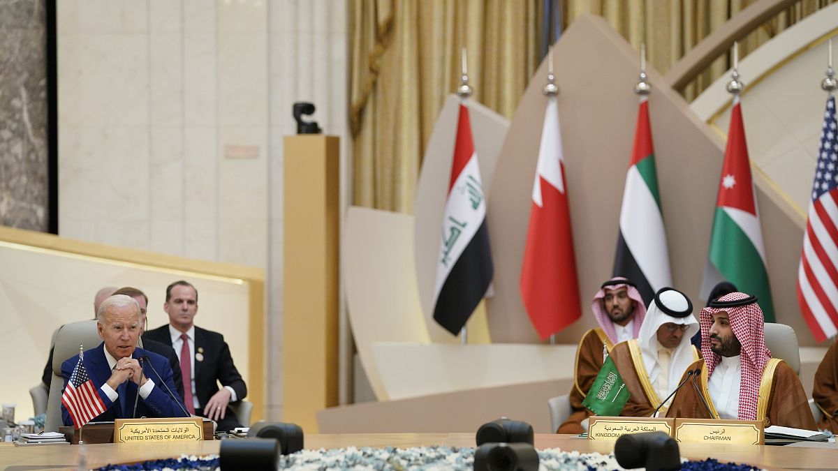 اجلاس سران برخی از کشورهای عرب با بایدن در جده