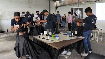 'Battle of the Barbers' seeks to reduce violence in Venezuela
