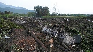 Ukraynalı firmaya ait, 'tehlikeli madde' taşıyan uçak Kavala'ya düştü
