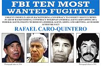 Cartel de búsqueda de Caro Quintero por el FBI