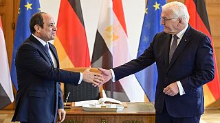 Az egyiptomi és a német elnök