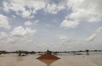 Die Überschwemmungen im Sudan wurden durch starke Regenfälle verursacht.
