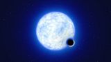 Artist’s impression shows what the binary system VFTS 243 might look like if we were observing it up close