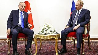 Türkiye Cumhurbaşkanı Erdoğan Rus mevkidaşı Putin ile İran'da bir araya geldi
