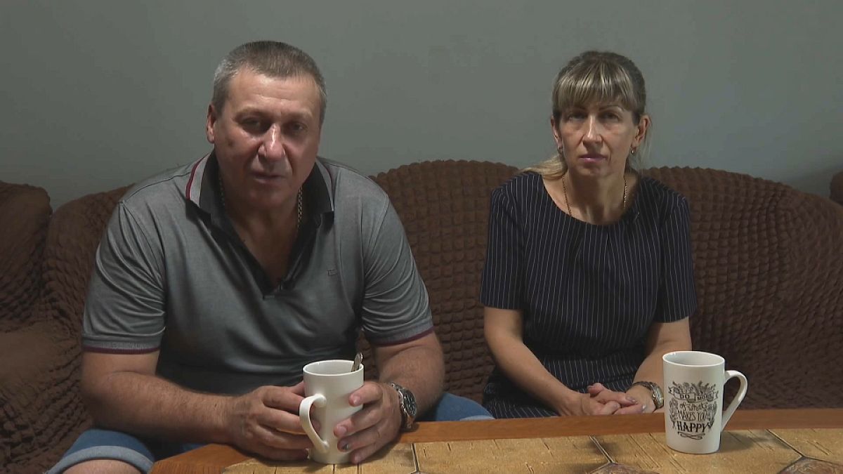 Sie flohen aus Mariupol: Oleksandr und Elena Kochmar