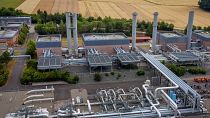  کارخانه ذخیره‌سازی گاز در  آلمان