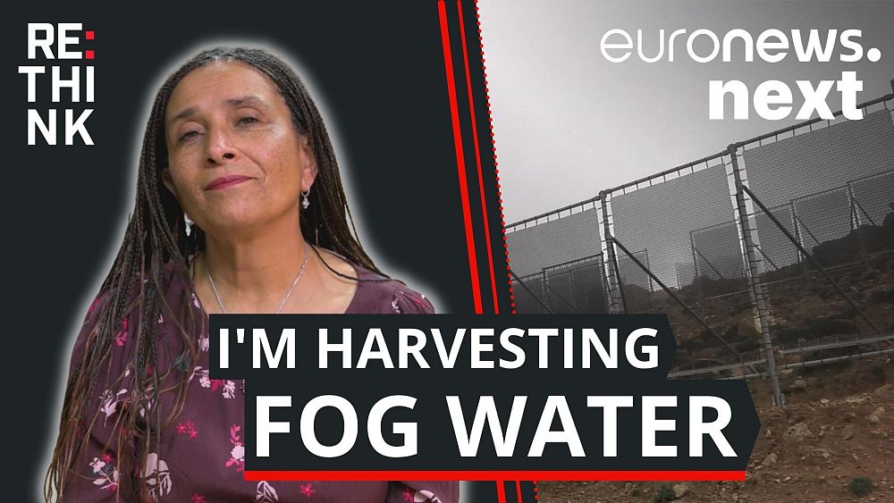 This woman is harvesting drinking water from fog to overcome droughts in Morocco