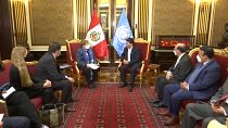 Michelle Bachelet evalúa la situación de los derechos humanos en Perú