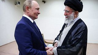 دیدار علی خامنه‌ای و ولادیمیر پوتین در تهران ۱۹ ژوئیه ۲۰۲۲