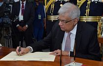 Ranil Wickremesinghe giura come presidente a Colombo, Sri Lanka, 21 luglio 2022