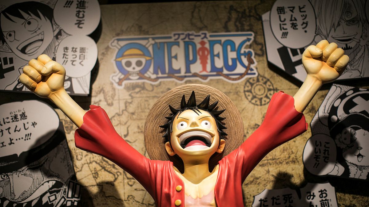 One Piece anime - Straw hat Monkey D Luffy - One Piece Anime