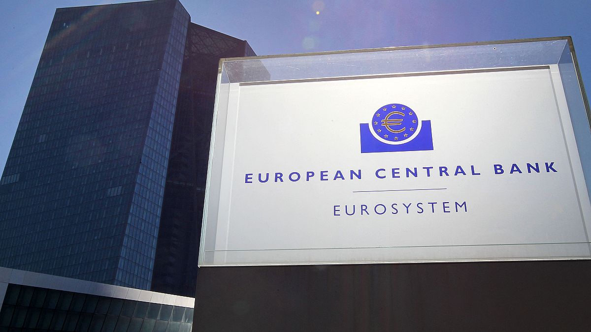 مقر البنك المركزي الأوروبي في فرانكفورت - ألمانيا.