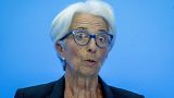 Christine Lagarde, President of the European Central Bank speaks during a press conference following a meeting of the governing council in Frankfurt, Germany, July 21, 2022.