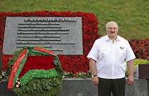 Alexandre Loukachenko à Minsk, le 3 juillet 2022