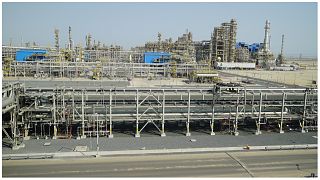 صورة من الارشيف-منشآت الزور للنفط والغاز جنوب دولة الكويت